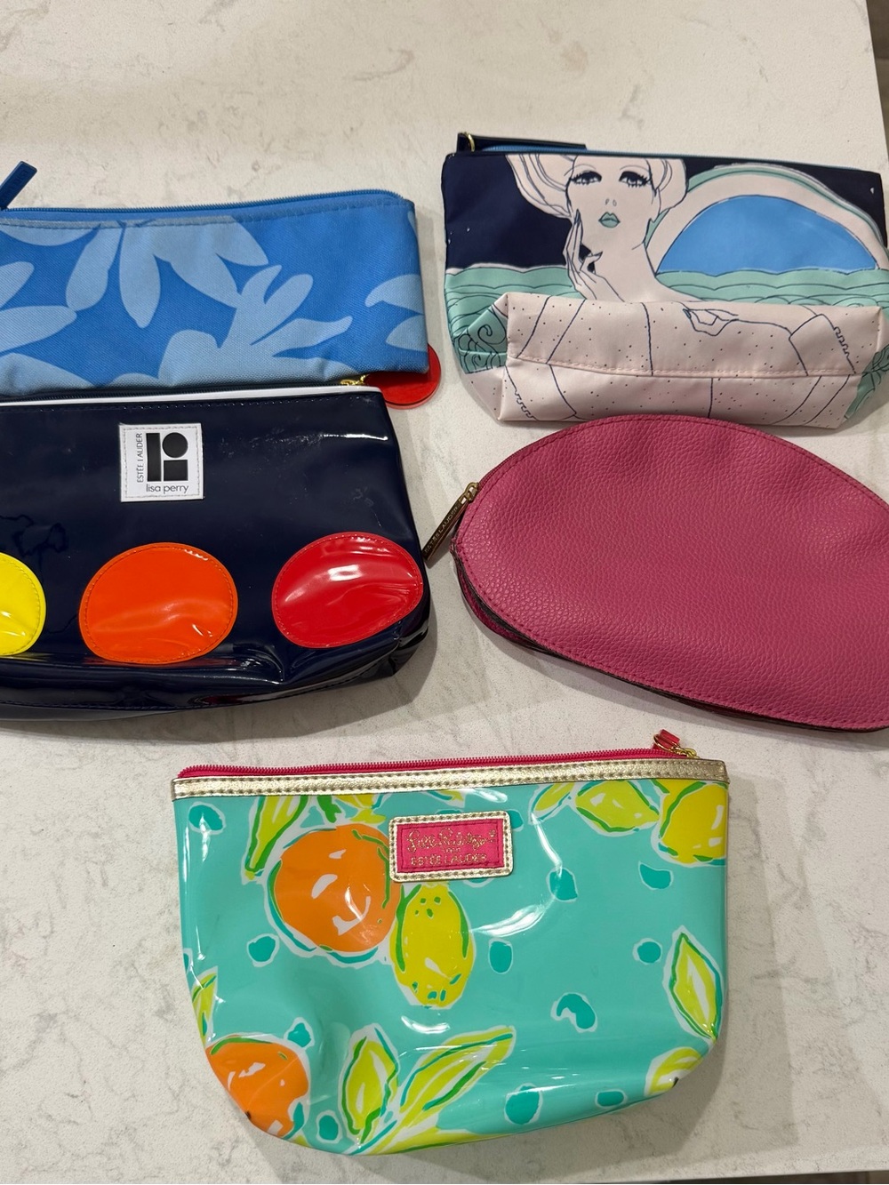 Estée Lauder Makeup Pouch Lot